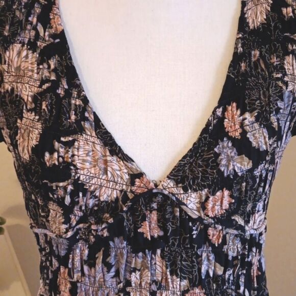 Maurices Dark Floral Midi Dress - Picture 5 of 13